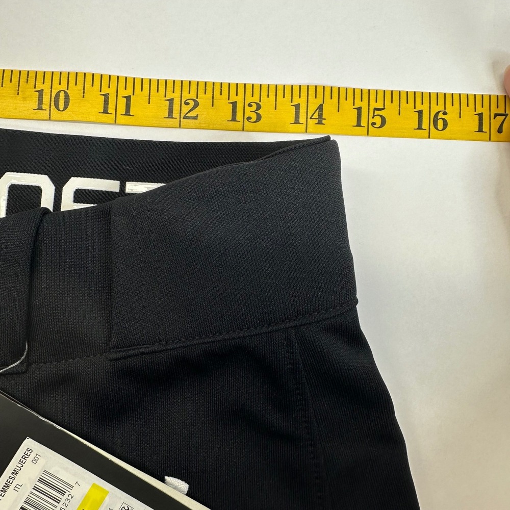 Under Armour Womens Black Utility Softball Pants Cropped Loose Fit 1375665 M NEW - Picture 7 of 13